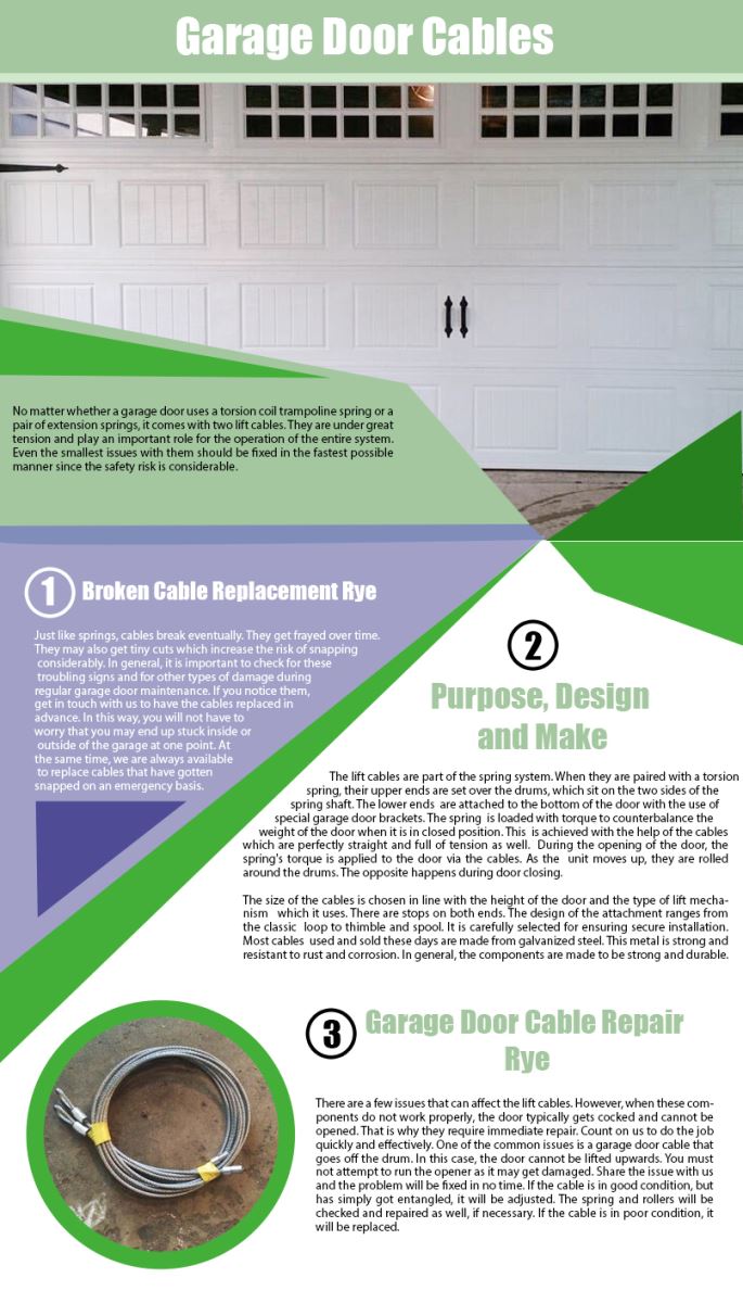 Garage Door Repair Rye Infographic